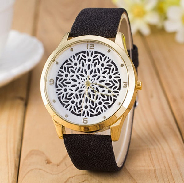 Flower Printed Design Watches