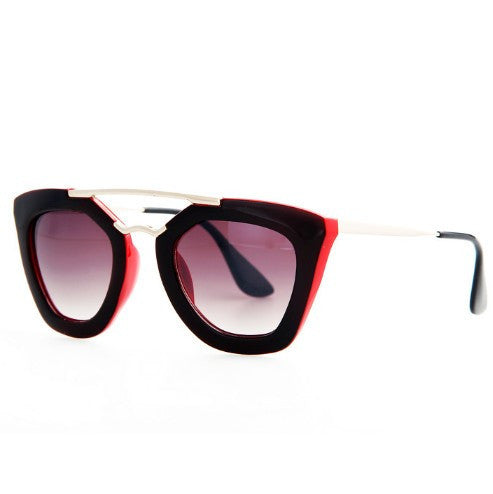 Metal Temple Vintage Design Sun Glasses