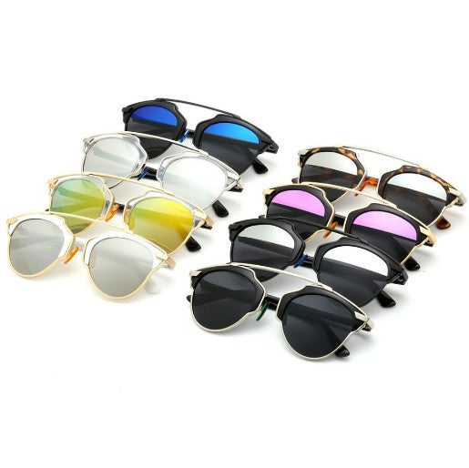Butterfly Alloy Polarized Sunglasses